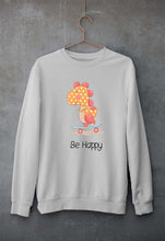 Load image into Gallery viewer, Dinosaur Unisex Sweatshirt for Men/Women-S(40 Inches)-Grey Melange-Ektarfa.online
