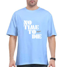 Load image into Gallery viewer, No Time To Die James Bond 007 Oversized T-Shirt for Men-Baby Blue-Ektarfa.online
