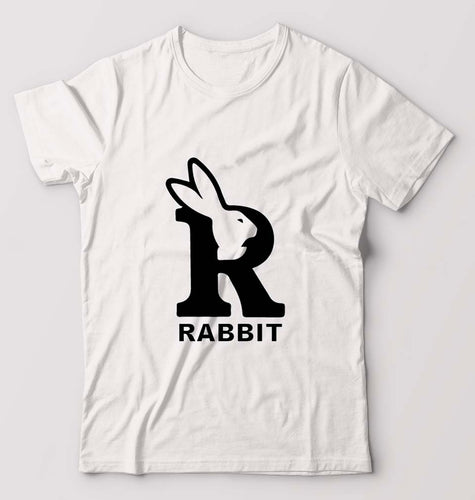Rabbit Bunny T-Shirt for Men-White-Ektarfa.online