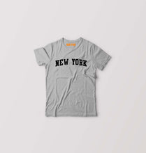 Load image into Gallery viewer, New York Kids T-Shirt for Boy/Girl-Grey-Ektarfa.online
