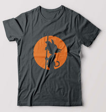 Load image into Gallery viewer, Dragon Ball T-Shirt for Men-S(38 Inches)-Steel grey-Ektarfa.online
