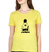 Load image into Gallery viewer, Sasuke Uchiha T-Shirt for Women-XS(32 Inches)-Yellow-Ektarfa.online
