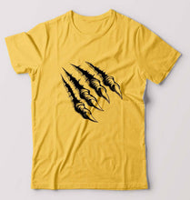 Load image into Gallery viewer, Monster T-Shirt for Men-S(38 Inches)-Golden Yellow-Ektarfa.online
