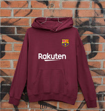 Load image into Gallery viewer, Barcelona Unisex Hoodie for Men/Women-S(40 Inches)-Maroon-Ektarfa.online
