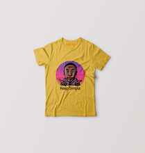 Load image into Gallery viewer, Khaby Lame Kids T-Shirt for Boy/Girl-golden yellow-Ektarfa.online
