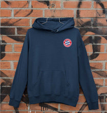 Load image into Gallery viewer, Bayern Munich Logo Unisex Hoodie for Men/Women-S(40 Inches)-Navy Blue-Ektarfa.online
