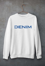 Load image into Gallery viewer, Denim Unisex Sweatshirt for Men/Women-White-Ektarfa.online
