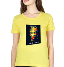 Load image into Gallery viewer, 2Pac Tupac T-Shirt for Women-Yellow-Ektarfa.online
