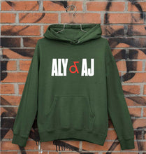 Load image into Gallery viewer, Aly &amp; AJ Unisex Hoodie for Men/Women-Dark Green-Ektarfa.online
