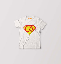 Load image into Gallery viewer, Chartered Accountants(CA) Kids T-Shirt for Boy/Girl-White-Ektarfa.online
