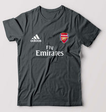 Load image into Gallery viewer, Arsenal T-Shirt for Men-S(38 Inches)-Steel grey-Ektarfa.online
