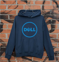 Load image into Gallery viewer, Dell Unisex Hoodie for Men/Women-S(40 Inches)-Navy Blue-Ektarfa.online
