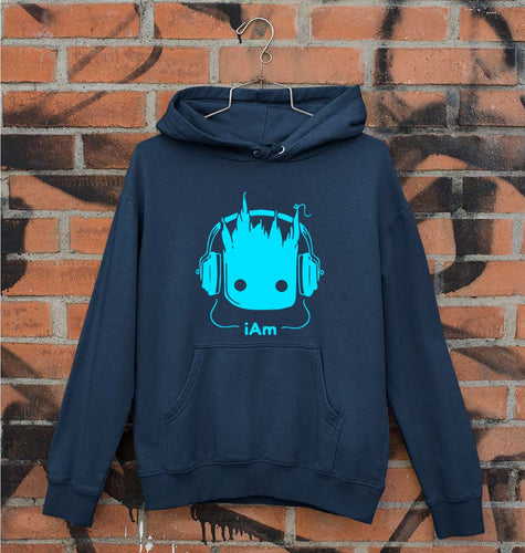 Groot Unisex Hoodie for Men/Women-Navy Blue-Ektarfa.online