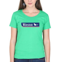 Load image into Gallery viewer, Winston T-Shirt for Women-XS(32 Inches)-Flag Green-Ektarfa.online
