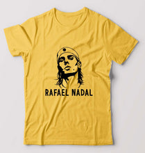 Load image into Gallery viewer, Rafael Nadal (RAFA) T-Shirt for Men-S(38 Inches)-Golden Yellow-Ektarfa.online
