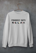 Load image into Gallery viewer, Frankie Says Relax Friends Unisex Sweatshirt for Men/Women-S(40 Inches)-Grey Melange-Ektarfa.online
