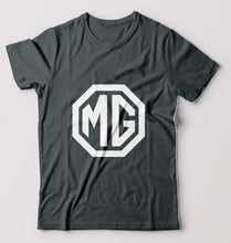 Load image into Gallery viewer, Morris Garages(MG) T-Shirt for Men-S(38 Inches)-Steel grey-Ektarfa.online
