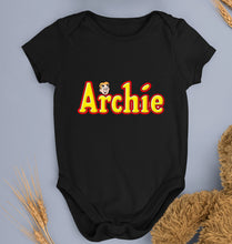 Load image into Gallery viewer, Archie Kids Romper For Baby Boy/Girl-0-5 Months(18 Inches)-Black-Ektarfa.online
