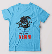 Load image into Gallery viewer, Lion T-Shirt for Men-Light Blue-Ektarfa.online
