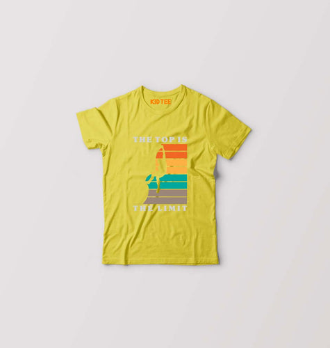 Limit Kids T-Shirt for Boy/Girl-Mustard Yellow-Ektarfa.online