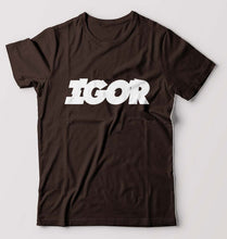 Load image into Gallery viewer, Igor T-Shirt for Men-Coffee Brown-Ektarfa.online
