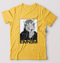 Load image into Gallery viewer, EMINEM T-Shirt for Men-S(38 Inches)-Golden Yellow-Ektarfa.online
