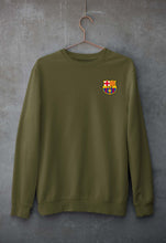 Load image into Gallery viewer, Barcelona Logo Unisex Sweatshirt for Men/Women-Olive Green-Ektarfa.online
