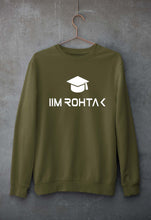 Load image into Gallery viewer, IIM Rohtak Unisex Sweatshirt for Men/Women-S(40 Inches)-Olive Green-Ektarfa.online
