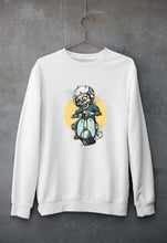 Load image into Gallery viewer, Skull Unisex Sweatshirt for Men/Women-White-Ektarfa.online
