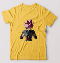Load image into Gallery viewer, Goku Anime T-Shirt for Men-Golden Yellow-Ektarfa.online
