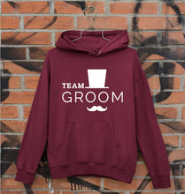 Load image into Gallery viewer, Team Groom Unisex Hoodie for Men/Women-Maroon-Ektarfa.online

