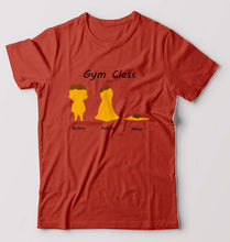 Load image into Gallery viewer, Gym Funny T-Shirt for Men-Brick Red-Ektarfa.online
