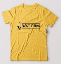 Load image into Gallery viewer, Bong T-Shirt for Men-Golden Yellow-Ektarfa.online
