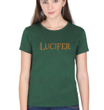 Load image into Gallery viewer, Lucifer T-Shirt for Women-Dark Green-Ektarfa.online
