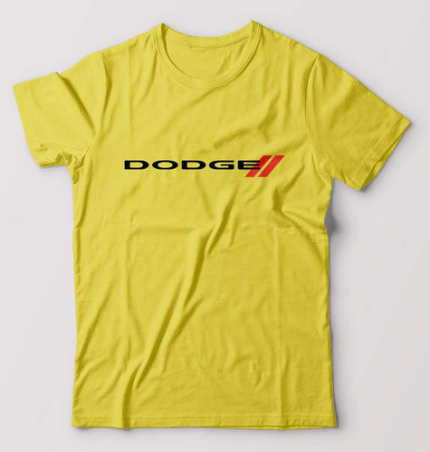 Dodge T-Shirt for Men-Yellow-Ektarfa.online