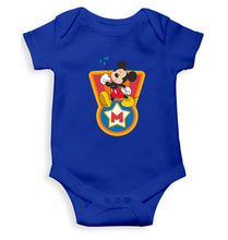 Load image into Gallery viewer, Mickey Mouse Kids Romper Kids Romper For Baby Boy/Girl-0-5 Months(18 Inches)-Royal Blue-Ektarfa.online
