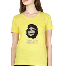 Load image into Gallery viewer, Ye Bik Gayi Hai Gormint T-Shirt for Women-XS(32 Inches)-Yellow-Ektarfa.online
