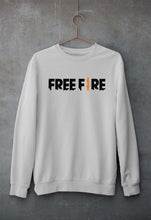 Load image into Gallery viewer, Free Fire Unisex Sweatshirt for Men/Women-S(40 Inches)-Grey Melange-Ektarfa.online
