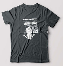 Load image into Gallery viewer, Rick and Morty T-Shirt for Men-Steel grey-Ektarfa.online
