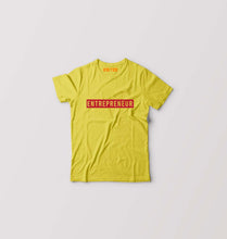 Load image into Gallery viewer, Entrepreneur Kids T-Shirt for Boy/Girl-Yellow-Ektarfa.online
