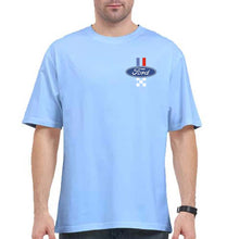 Load image into Gallery viewer, Ford Oversized T-Shirt for Men-Baby Blue-Ektarfa.online

