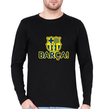 Load image into Gallery viewer, FCB Full Sleeves T-Shirt for Men-Black-Ektarfa.online
