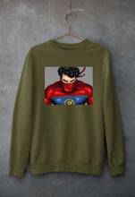 Load image into Gallery viewer, Minnal Murali Unisex Sweatshirt for Men/Women-Olive Green-Ektarfa.online
