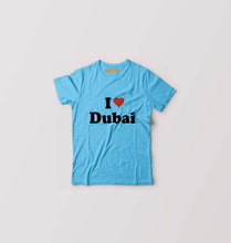 Load image into Gallery viewer, I Love Dubai Kids T-Shirt for Boy/Girl-Light Blue-Ektarfa.online
