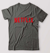 Load image into Gallery viewer, Netflix T-Shirt for Men-Charcoal-Ektarfa.online
