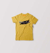 Load image into Gallery viewer, Attack on Titan Kids T-Shirt for Boy/Girl-Golden Yellow-Ektarfa.online
