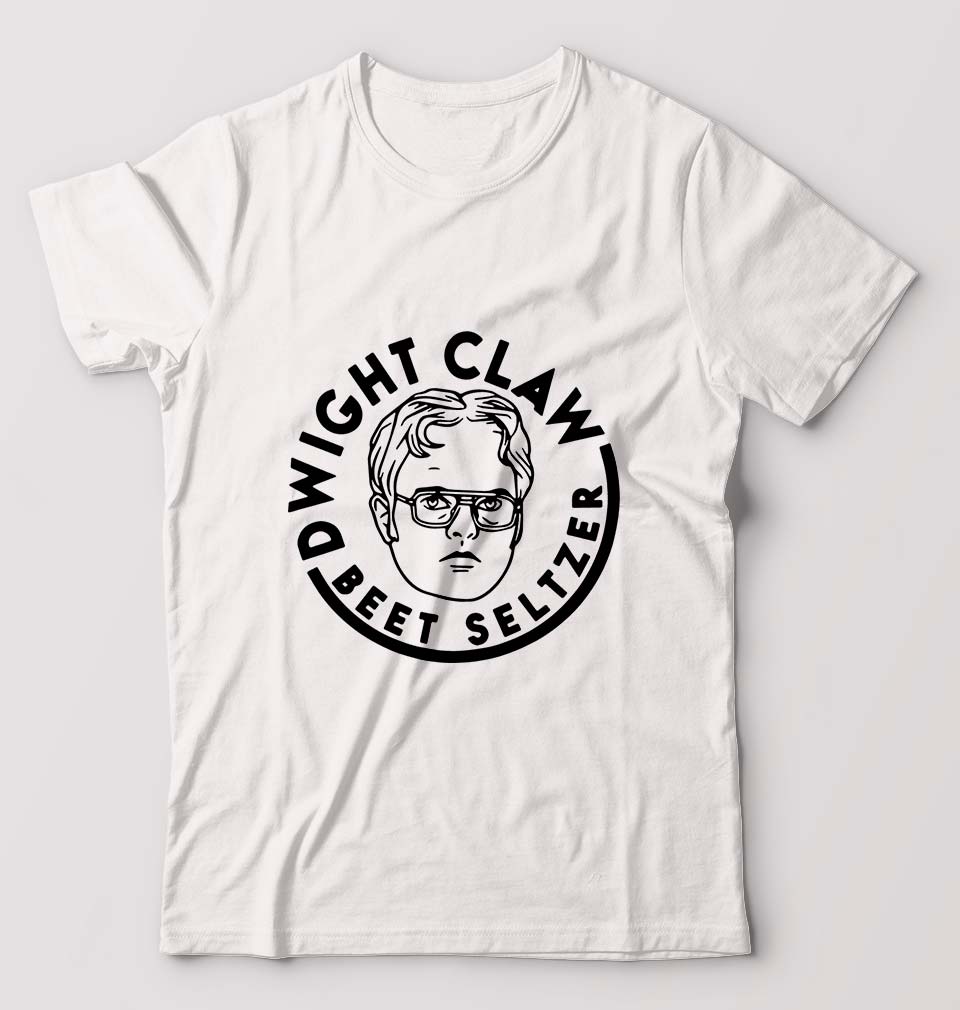 Dwight Schrute T-Shirt for Men-White-Ektarfa.online