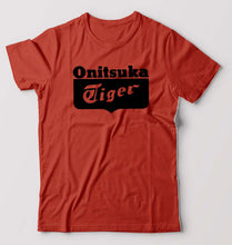 Load image into Gallery viewer, Onitsuka Tiger T-Shirt for Men-S(38 Inches)-Brick red-Ektarfa.online
