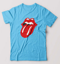 Load image into Gallery viewer, Rolling Stones T-Shirt for Men-S(38 Inches)-Light Blue-Ektarfa.online
