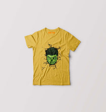 Load image into Gallery viewer, Hulk Kids T-Shirt for Boy/Girl-Golden Yellow-Ektarfa.online
